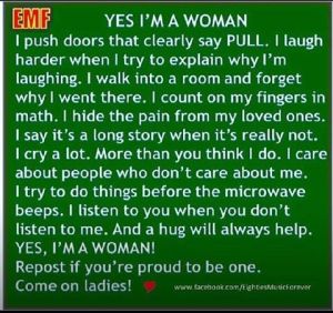 I am woman